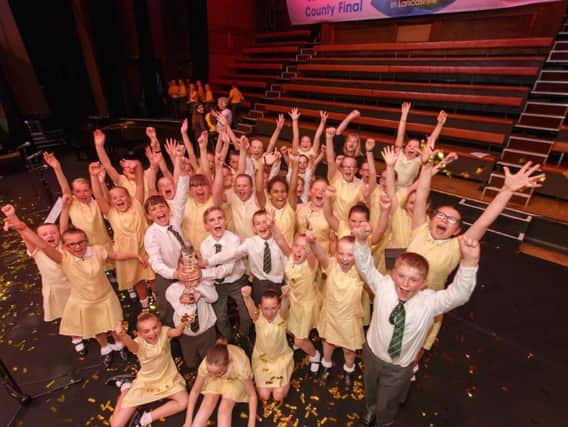 The youngsters from Norbreck Primary Academy.