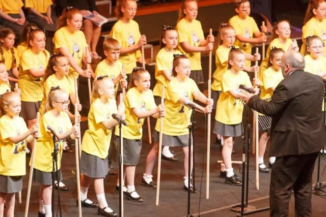 Anchorsholme Primnary runners up in the Last Choir Singing competition