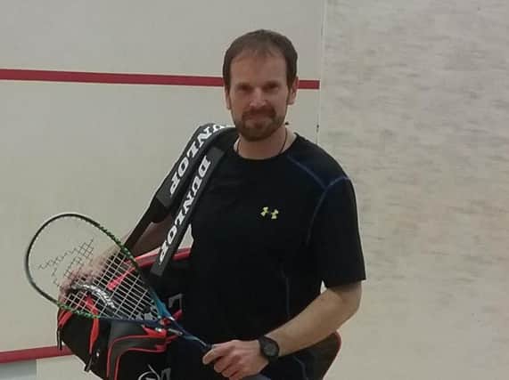 Squash coach Chris Dawson
