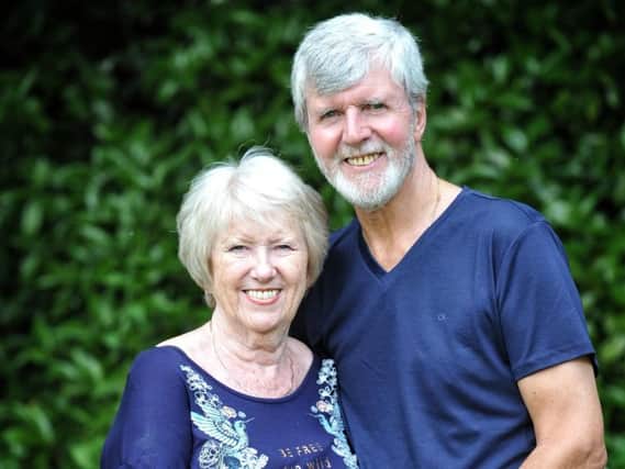 Cancer survivors George and Sandra Turner