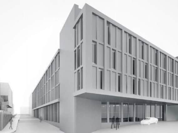 An artists impression of the proposed hotel