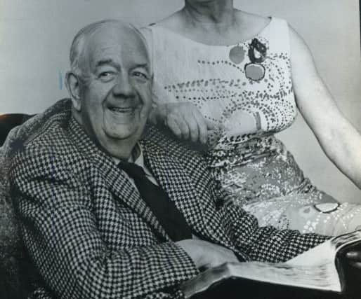 Harry with his wife, Coun Constance May Korris, in 1967