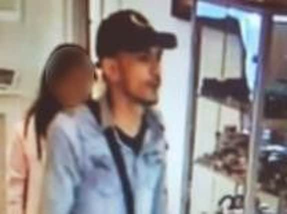 Police in Fylde want to speak to this man after a series of mobile thefts in St Annes, Lytham, Ansdell, Freckleton, Warton, and possibly Wesham