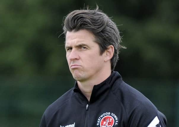 New Fleetwood Town manager Joey Barton