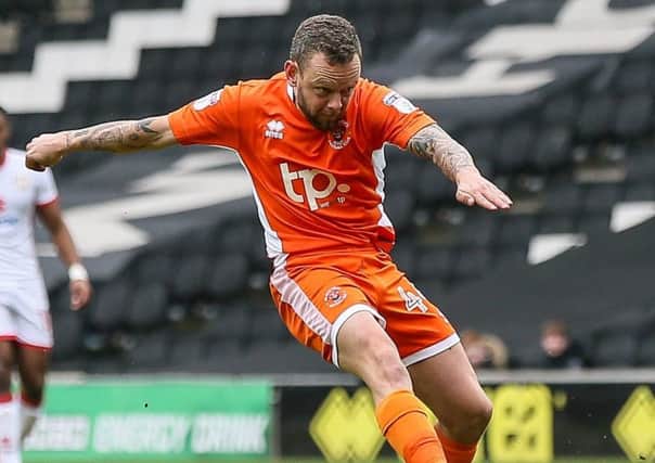 Jay Spearing signed a two-year deal with Blackpool