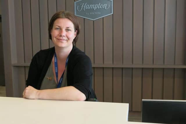 Beverley Smith, general manager at the Hampton by Hilton