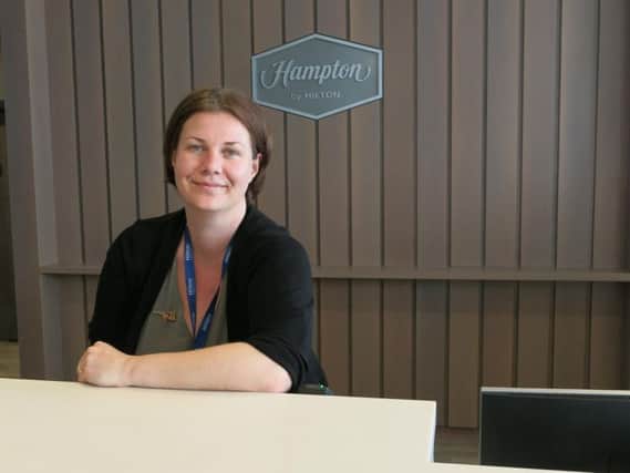 Beverley Smith, general manager at the Hampton by Hilton