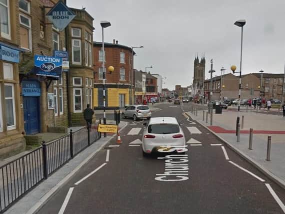 Church Street, Blackpool, close to where the attack is reported to have happened (Picture: Google)