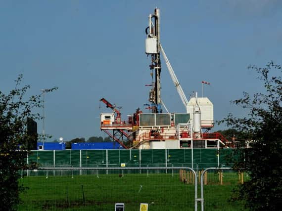 Cuadrilla's drilling rig at Preston New Road