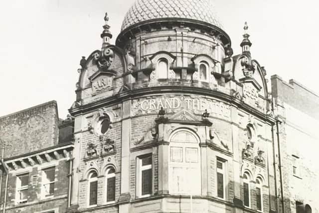 The Grand Theatre, before the Royal Performance in May 1981