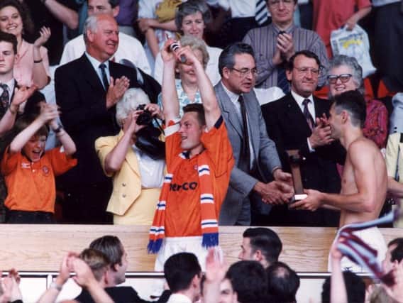 Groves captained Blackpool to play-off success at Wembley in 1992