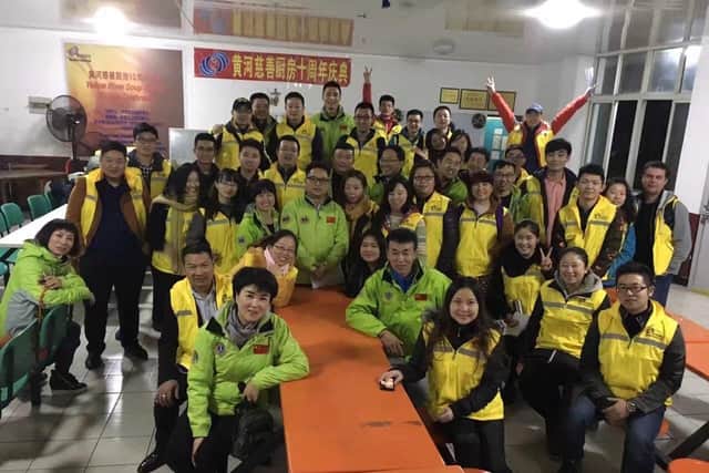 Volunteers of the Yellow River Soup Kitchen in Xian China