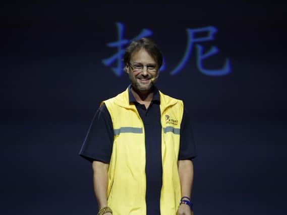Tony Day at the Ted talk in China last year