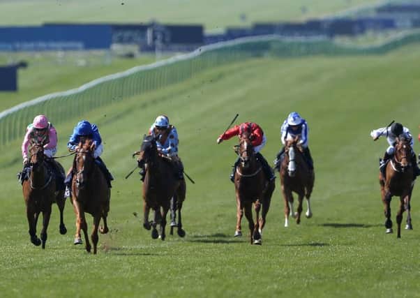 Newmarket is one of seven venues for racing on Thursday
