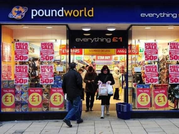 Poundworld set to close some stores