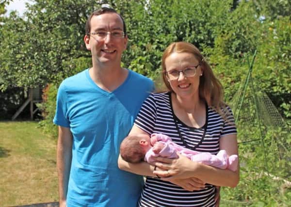 Lancaster MP Cat Smith, right, with her husband Ben Soffa, and their son Eli