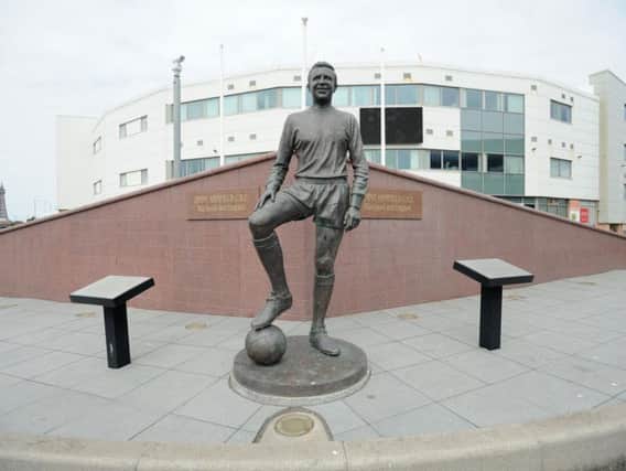 The Jimmy Armfield statue at Bloomfield Road has fallen into disrepair, some fans have claimed