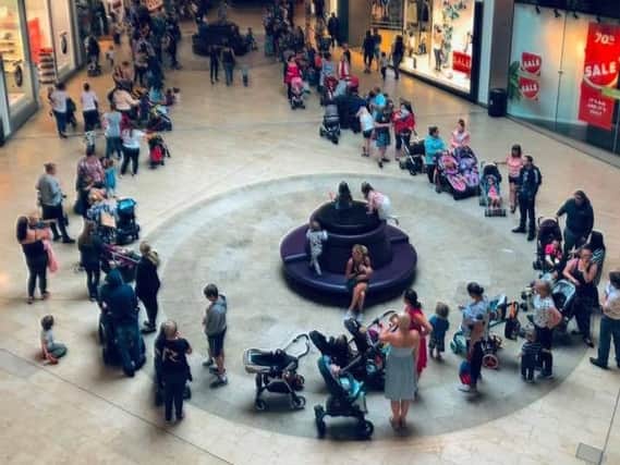Long queues of Build-a-Bear fans hoping to grab a bargain were captured by photographer Grahama Royston at Houndshill PIC: Graham Royston