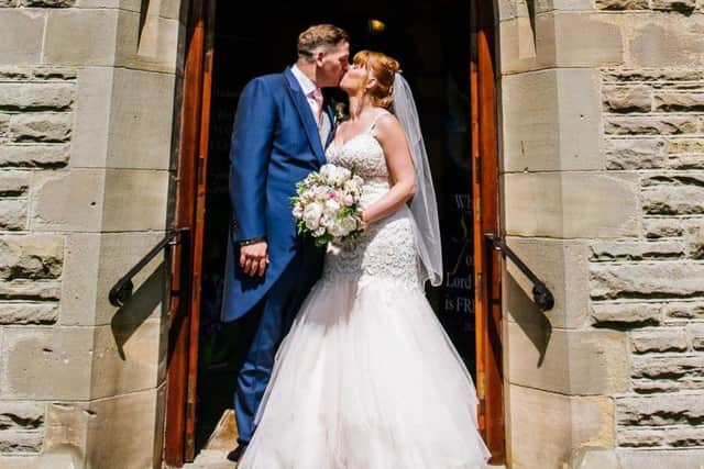 Mark and Laura Schofield. Professional pictures: James Jebson Photography