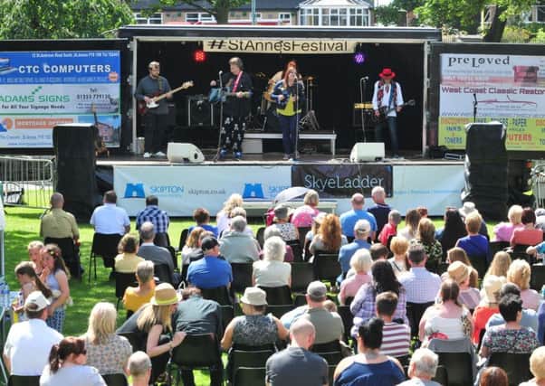 St Annes Music and Arts Festival in Ashton Gardens