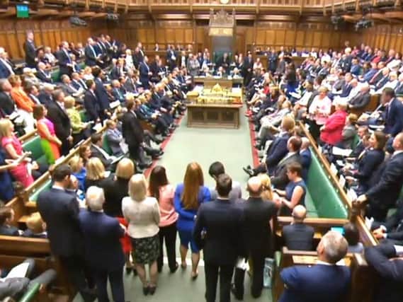 MPs in the House of Commons