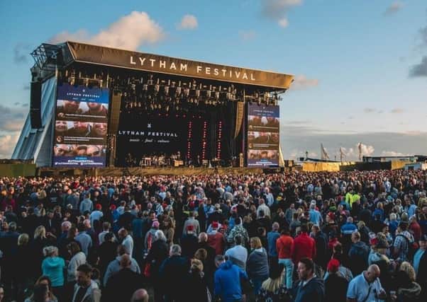 Crowds at last year's Lytham Festival