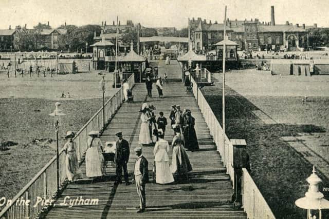 View of Lytham Pier in 1910