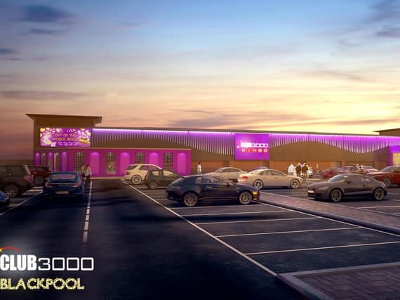 An artists impression of the proposed bingo hall
