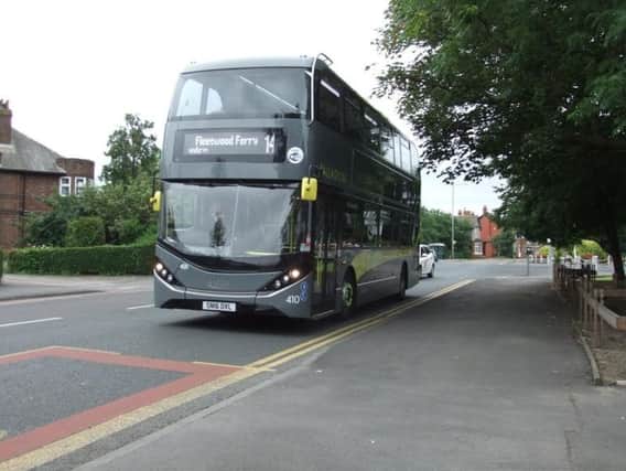 Blackpool Transport bus