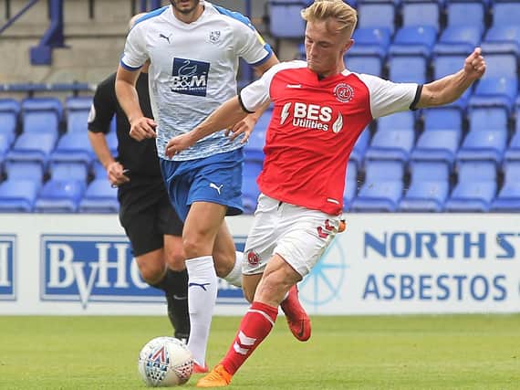 Kyle Dempsey was on target for Fleetwood Town