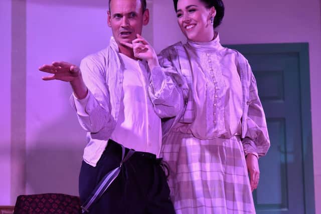 Steve Royle and Nicole Violet in Dan Leno: A Royal Jester