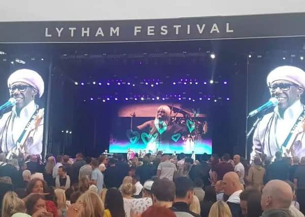 Nile Rodgers at Lytham Festival