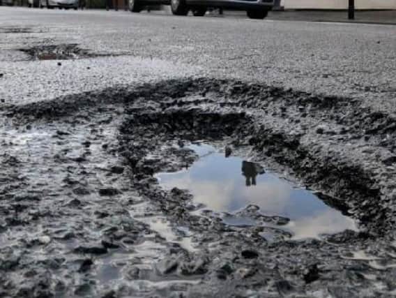 The rate of pothole repair across Lancashire has fallen by a third in the space of a year.