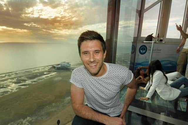 DJ Danny Howard played Sunset Sessions at the top of Blackpool Tower in 2013 and 2014