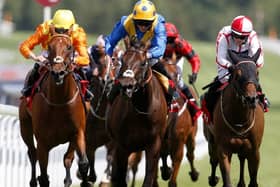 Poet's Word (centre) is fancied to shine at Ascot