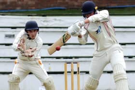 Blackpool batsman Josh Boyne in action during their defeat to Chorley last time out