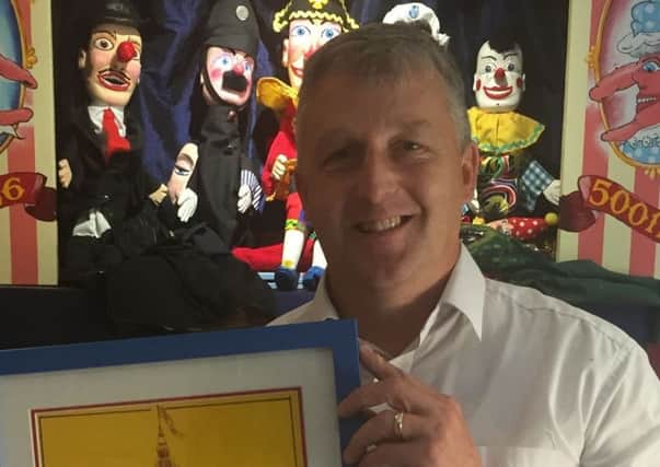 Nigel Male is writing a book about his hero, former Blackpool Tower Circus legend, Charlie Cairoli