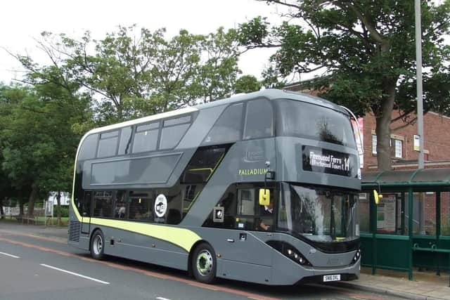 One of Blackpool Transport's Palladium buses