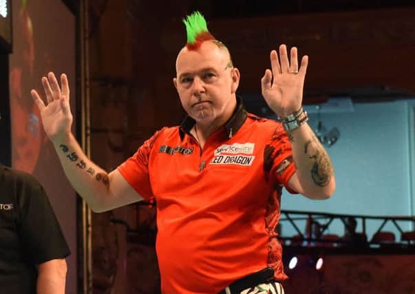 Peter Wright was a dominant winner against Simon Whitlock        Picture: Chris Dean/PDC