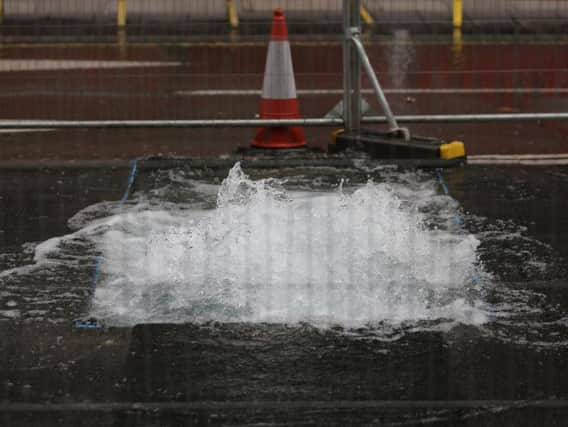 Water firms have been criticised by the amount of water wasted through leakage
