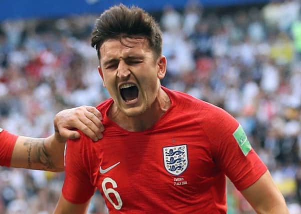 Leicester City and England defender Harry Maguire