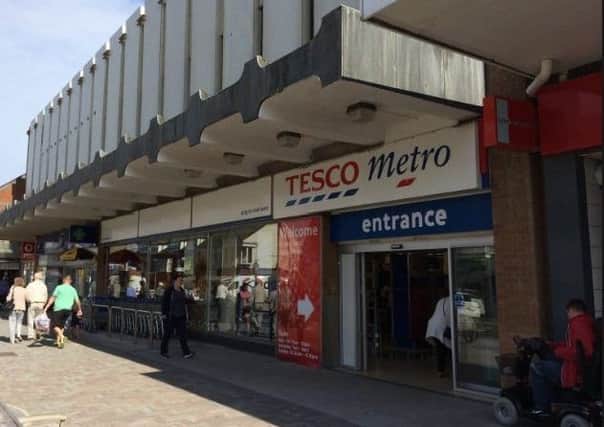 The Tesco Metro store in Cleveleys