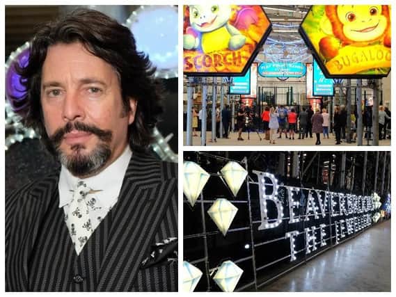 Laurence Llewelyn Bowen at the Lights season launch yesterday