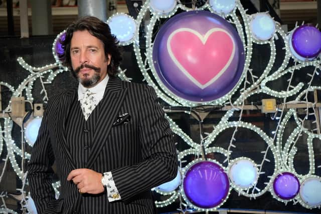 Laurence Llewelyn Bowen at the Lights season launch yesterday