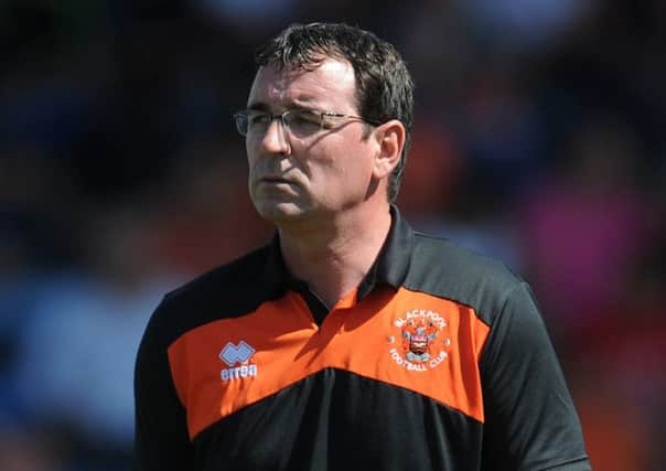 Blackpool boss Gary Bowyer explained his reasoning for leaving out Curtis Tilt