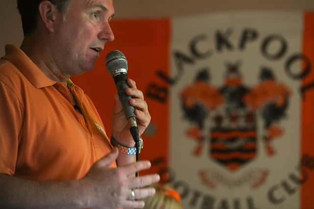 Matt Scrafton will be joined by Tim Fielding, vice-honorary president of Blackpool Supporters' Trust