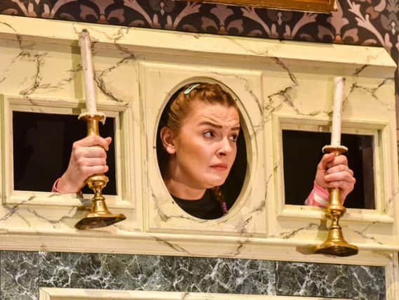 Catherine Dryden in The Play That Goes Wrong