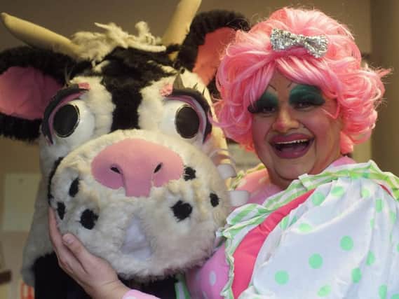 Panto Jack and the Beanstalk, which takes place at Lowther Pavilion
