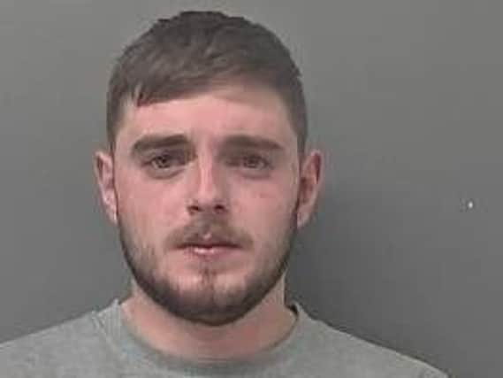 Jason Gaskell, 24, who has been given a six-year jail sentence at Sheffield Crown Court after admitting the gross negligence manslaughter of Laura Huteson, 21, by stabbing her through the neck during sadomasochistic sex. Photo credit: Humberside Police/PA Wire