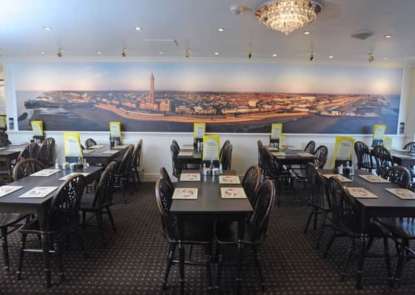 Bispham Kitchen have had a refurbishment, including a huge panorama of Blackpool seafront by photographer Stephen Cheatley.